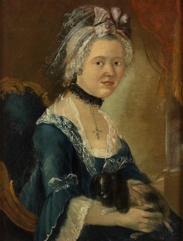 ANDERS BERGIUS, attributed, oil on canvas mounted on board, a pair.