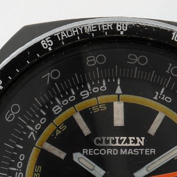 CITIZEN, Record Master, Rally Custom, "Tachymeter",  kronograf, armbandsur, 42,5 mm.