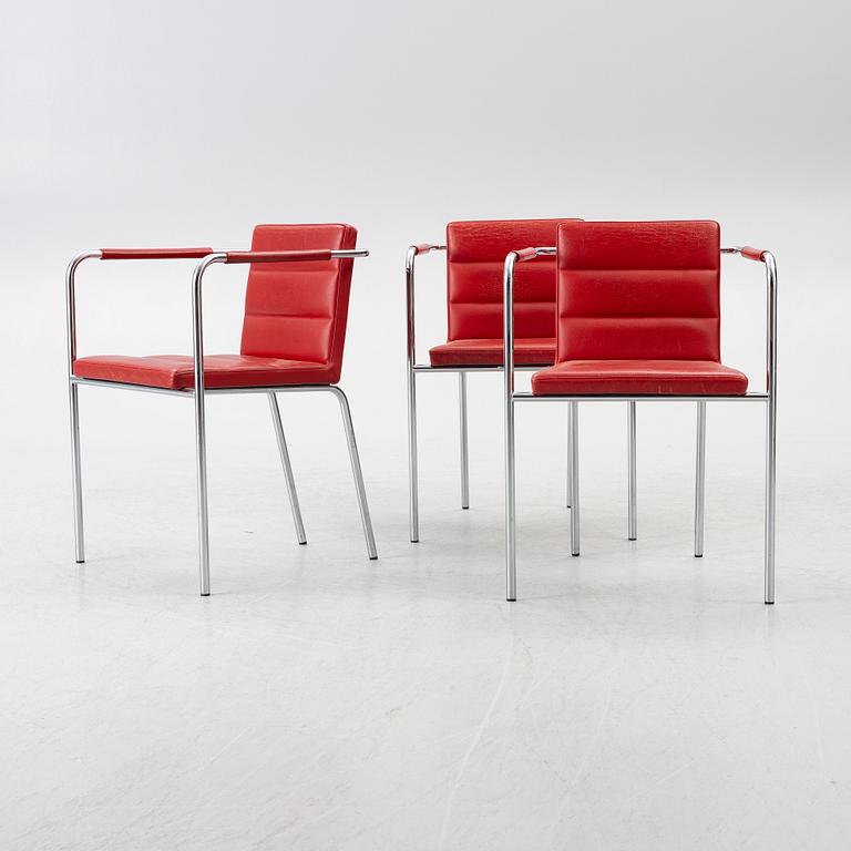 Gunilla Allard, three 'Cinema Sport' armchairs, Lammhults, Sweden.