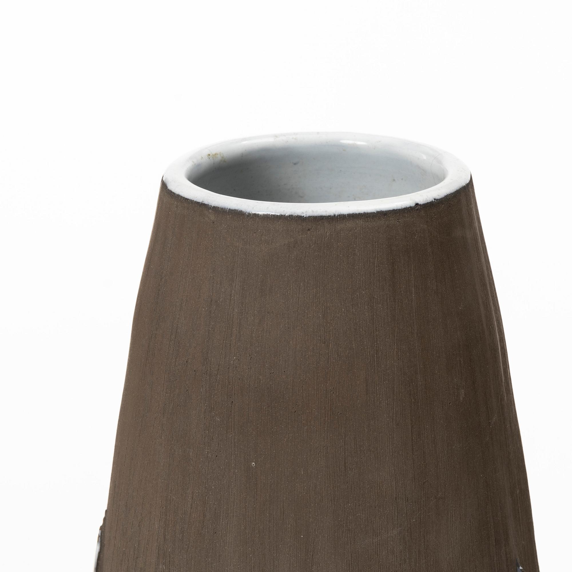 Anna-Lisa Thomson, golvvas, "Paprika", Upsala-Ekeby.