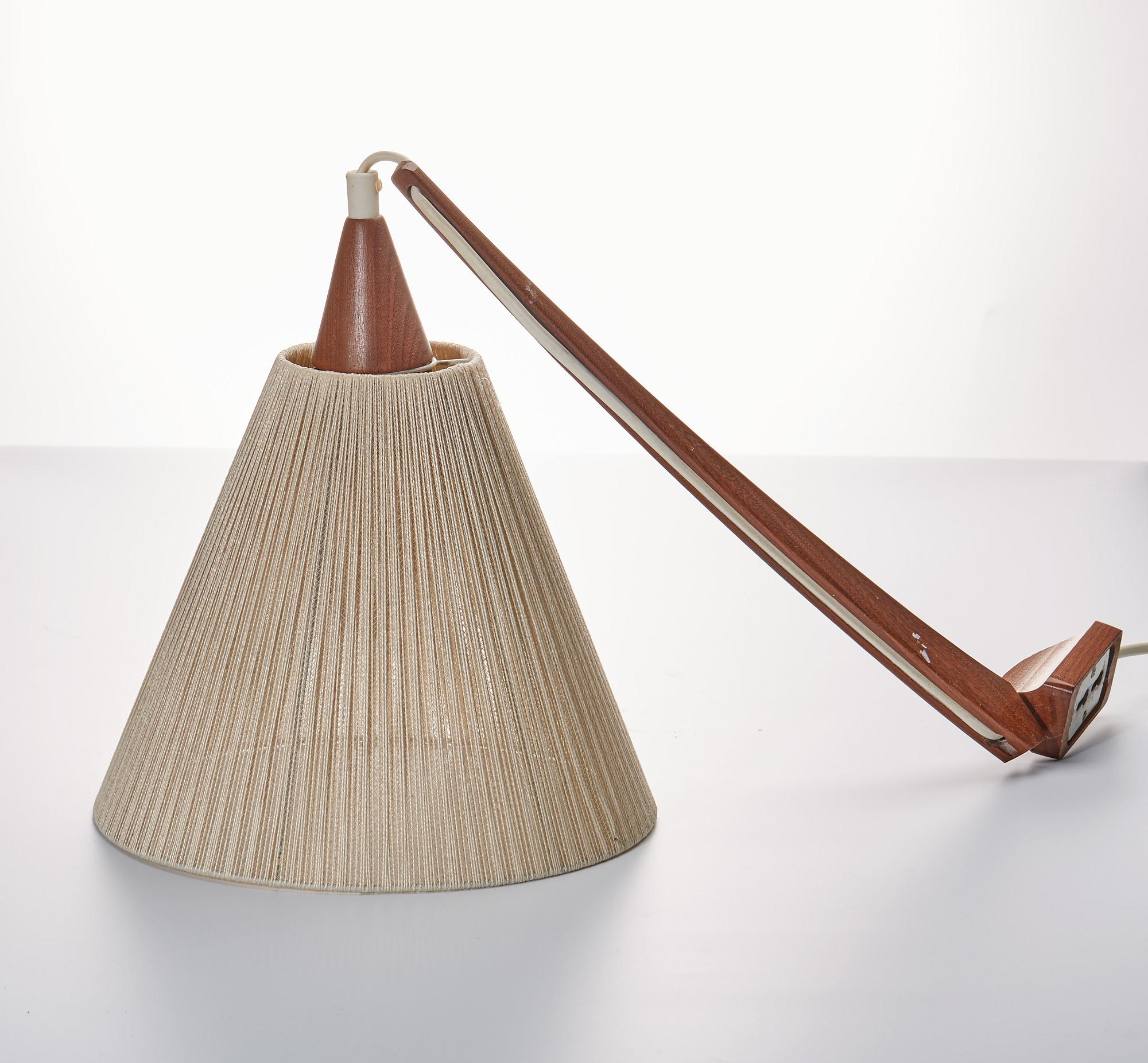 VÄGGLAMPA, 1950/60-tal.