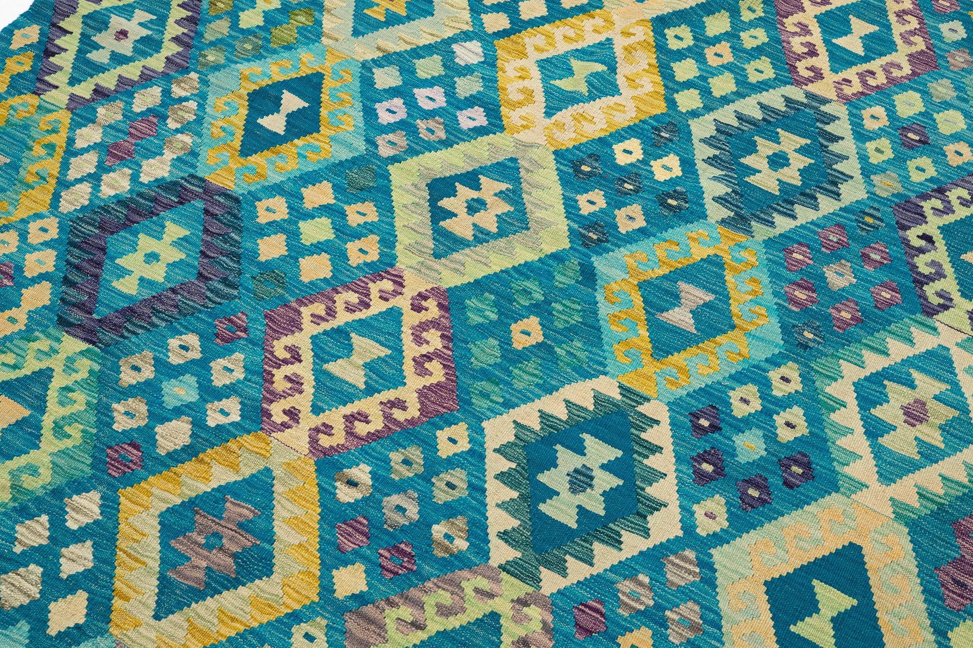 Rug, kilim, Afghanistan, approx. 247 x 173 cm.