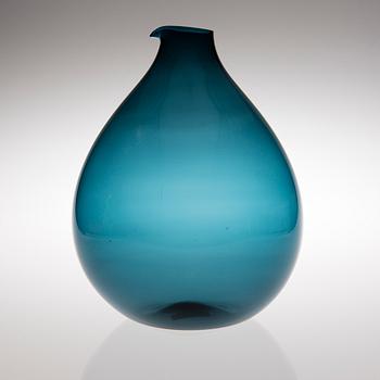 KJELL BLOMBERG, KARAFF, glas, Gullaskrufs glasbruk, 1960-tal.