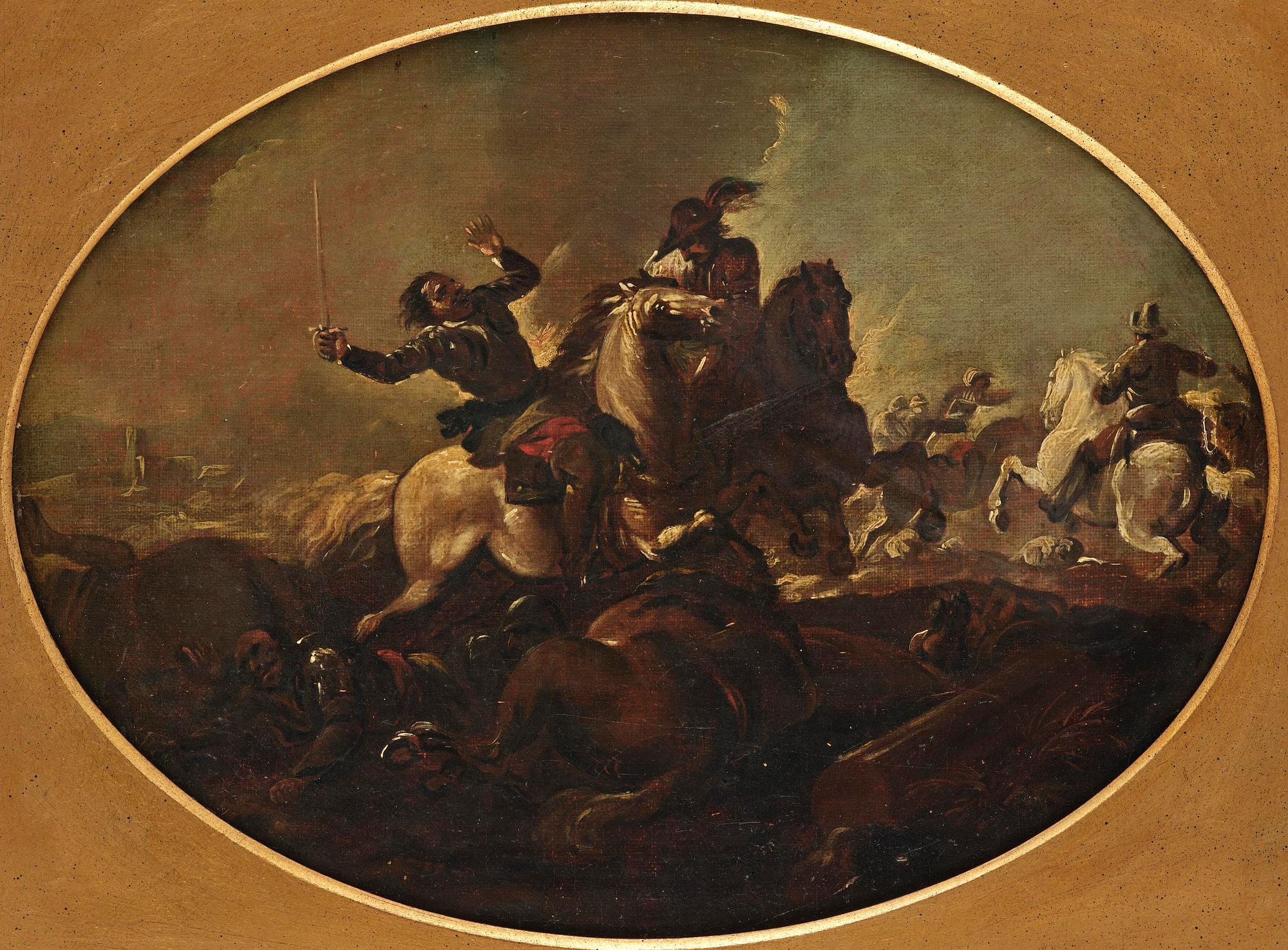 Francesco Graziani ("Ciccio"), hans krets, Ryttarbataljer, ett par.