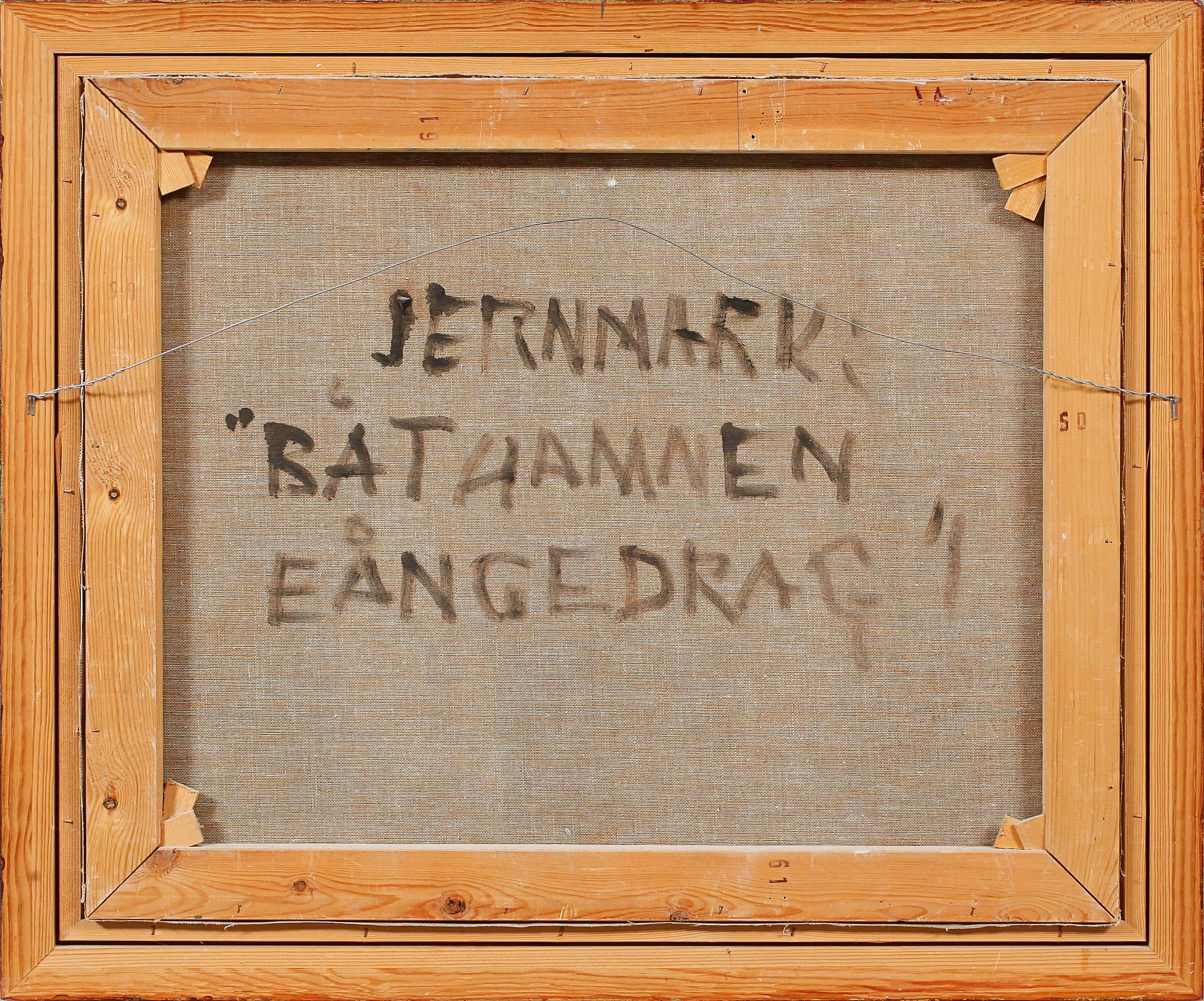 SIGGE JERNMARK, olja på duk, signerad.