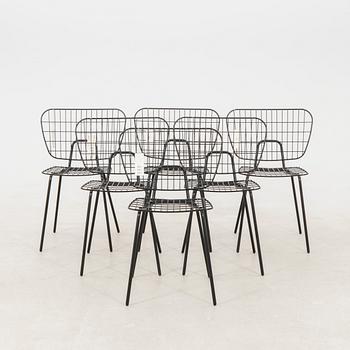 Studio WM stolar 6 st "String" för Audio Copenhagen samtida.