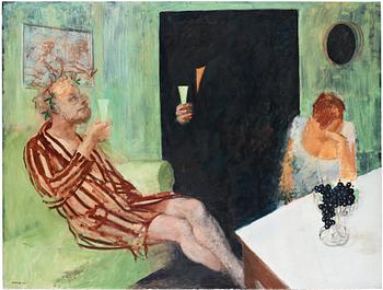 457. Peter Dahl, "The Green Room" (Gröna Rummet).