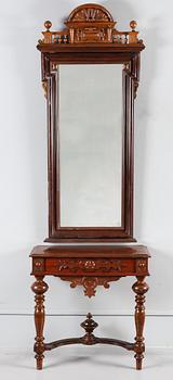 SPEGEL med KONSOLBORD, 1800-talets slut.