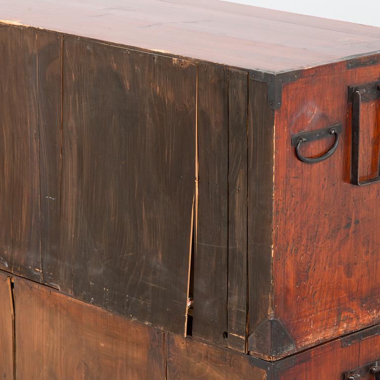 A Corean chest of drawers, mid-20th century.