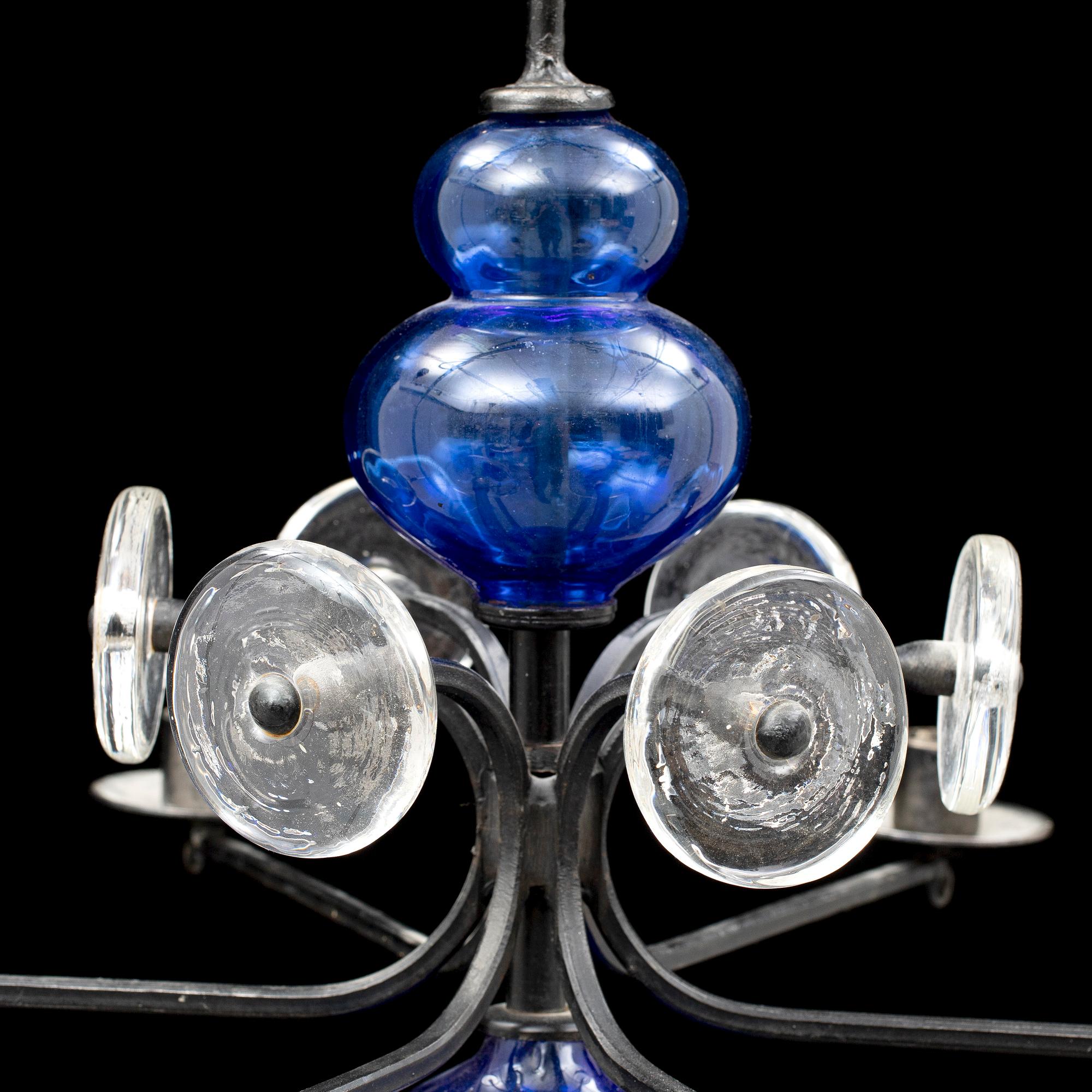Erik Höglund, a chandelier from Boda Smide.