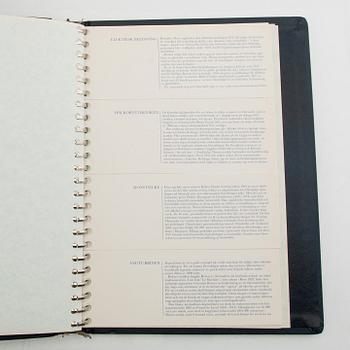 Minnesmyntsamling, 100 st, sterlingsilver, "Mänsklighetens 100 största uppfinningar", Franklin Mint.