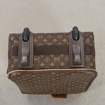 LOUIS VUITTON, cabin luggage, PEGASE 60, M23250, monogram canvas, ID holder marked UT.