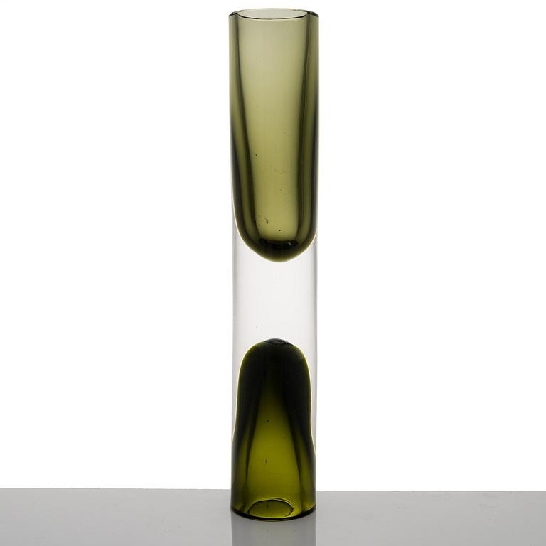 TAPIO WIRKKALA, VAS, "Double-Headed", signerad Tapio Wirkkala, Iittala -56.