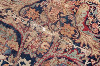 Matta, antik Kirman Laver, ca. 524 x 392 cm.