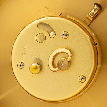 Jaeger-LeCoultre, table clock, 95 mm.