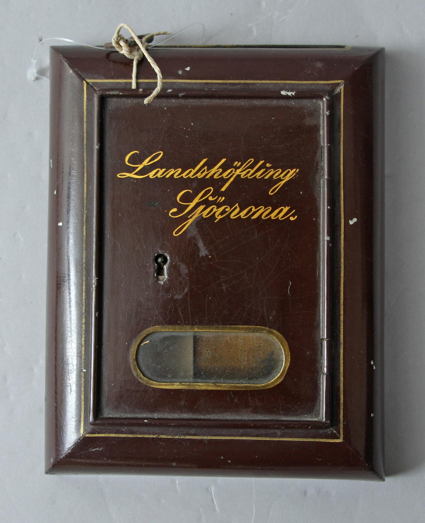 BREV- OCH DOKUMENTSAMLING, 1800-tal, Cornelius Alexander Sjöcrona, bl a kungliga brev.