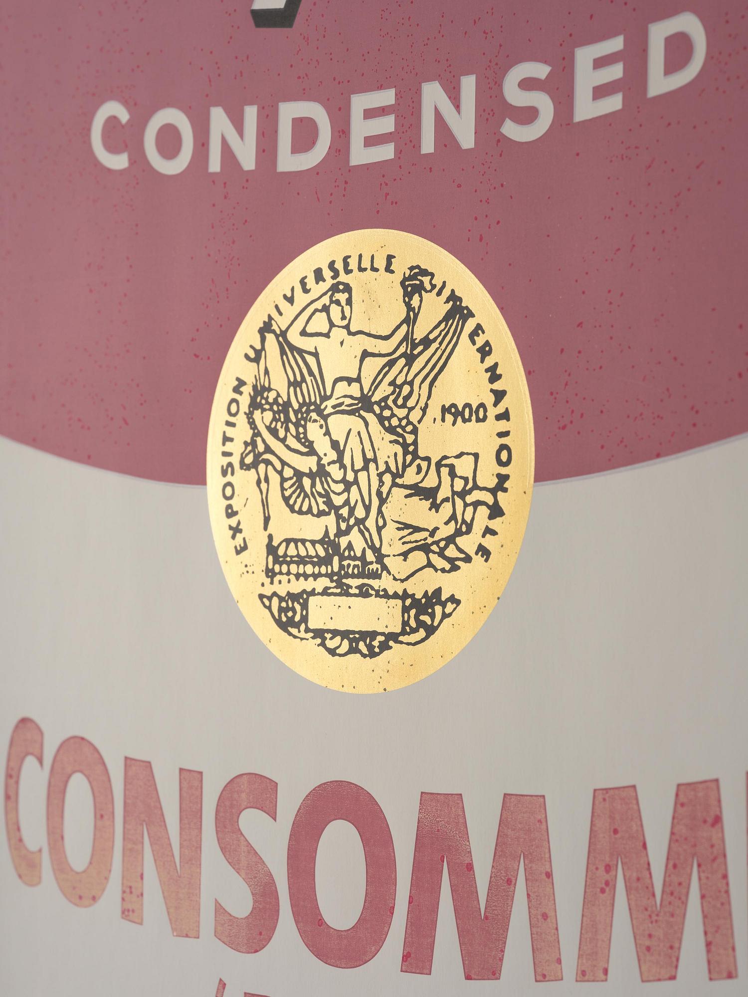 Andy Warhol, "Campbells soup Beef Consommé".