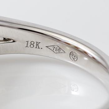 RING, flerfärgade safirer totalt ca 2,60 ct, diamanter totalt ca 0,10 ct.