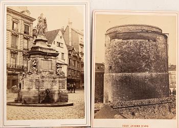 Photographs 8 pcs late 19th century France/Italy.