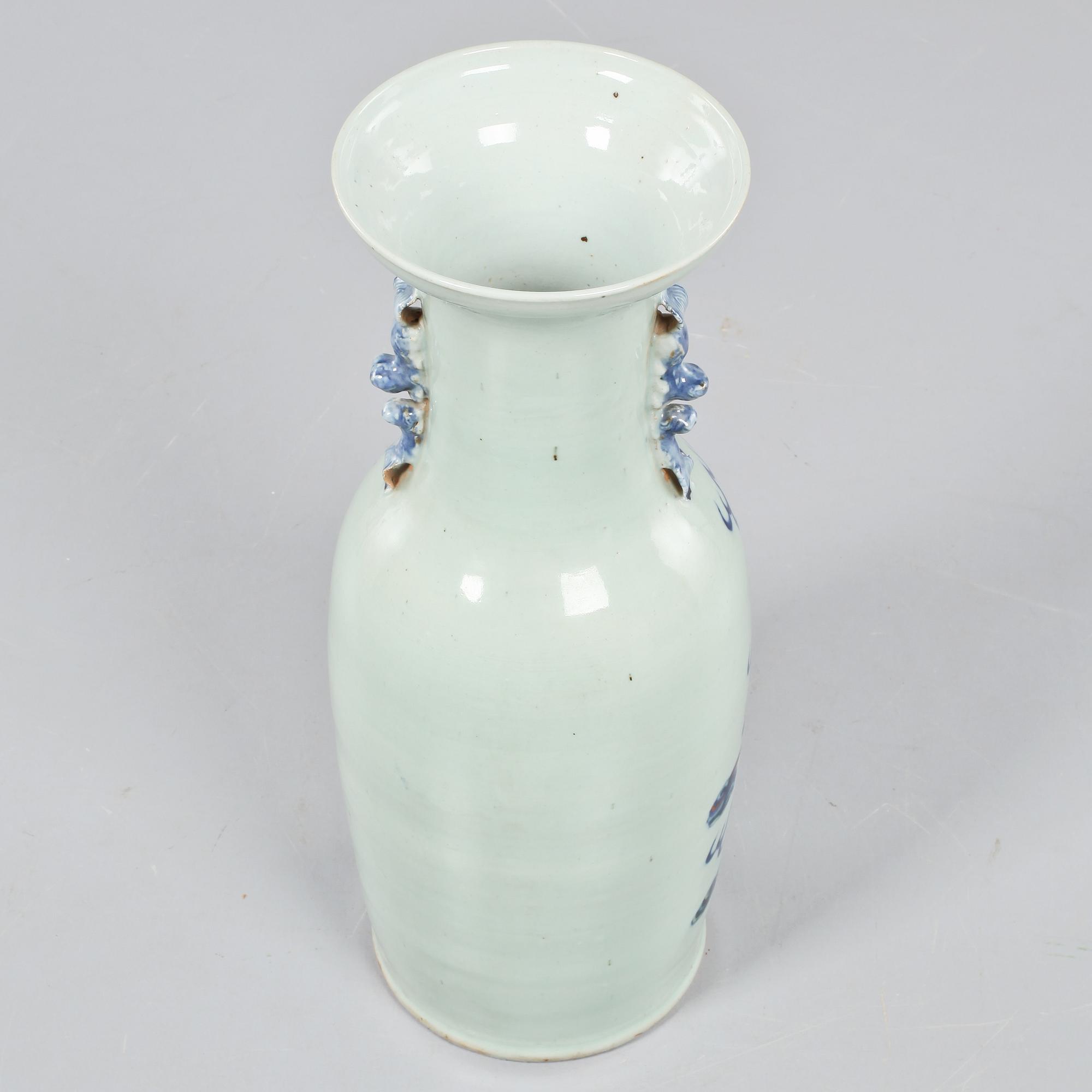 GOLVVAS, porslin, Kina, 1800-tal.