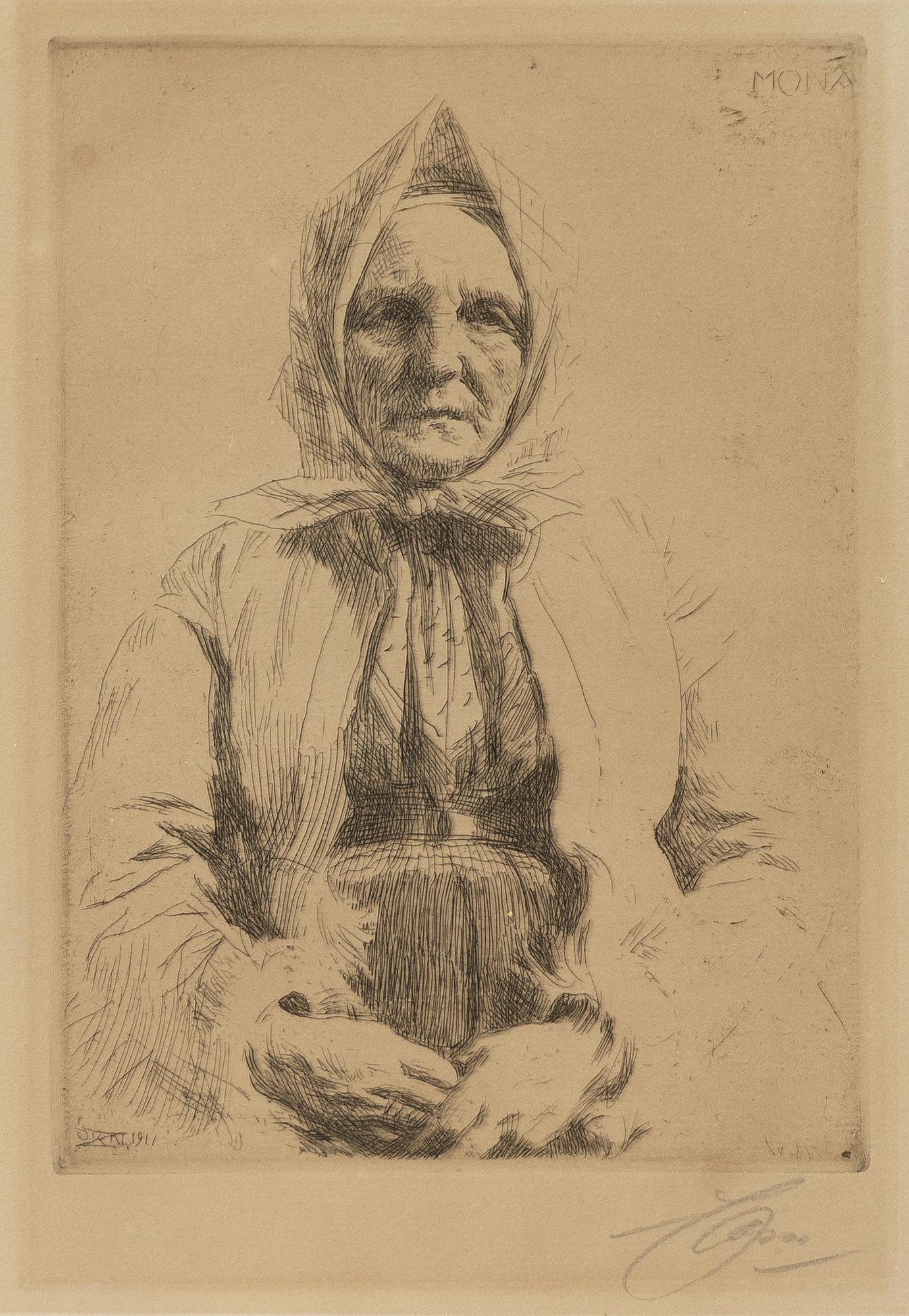 Anders Zorn, "Mona".