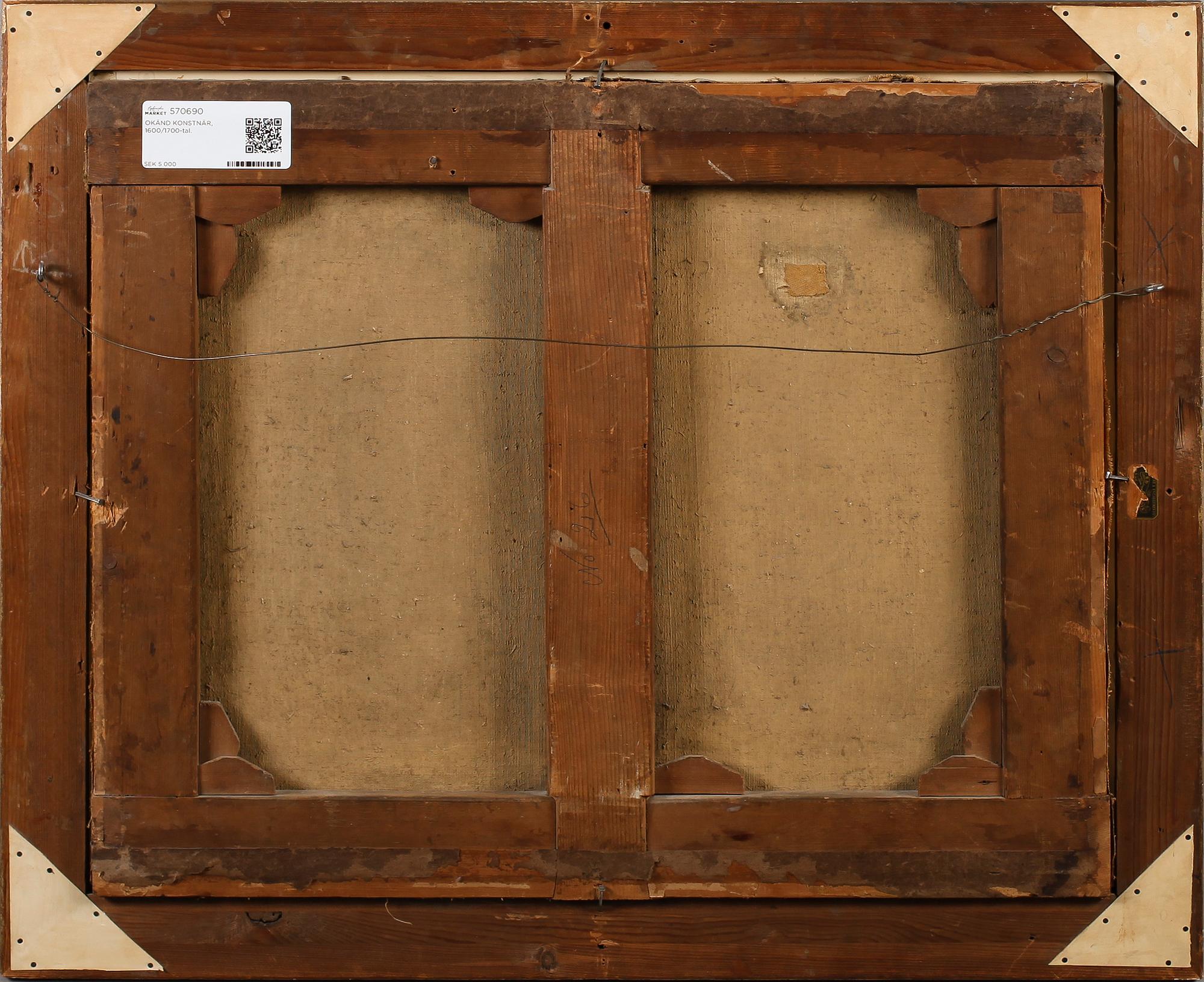OKÄND KONSTNÄR, 1600/1700-tal.