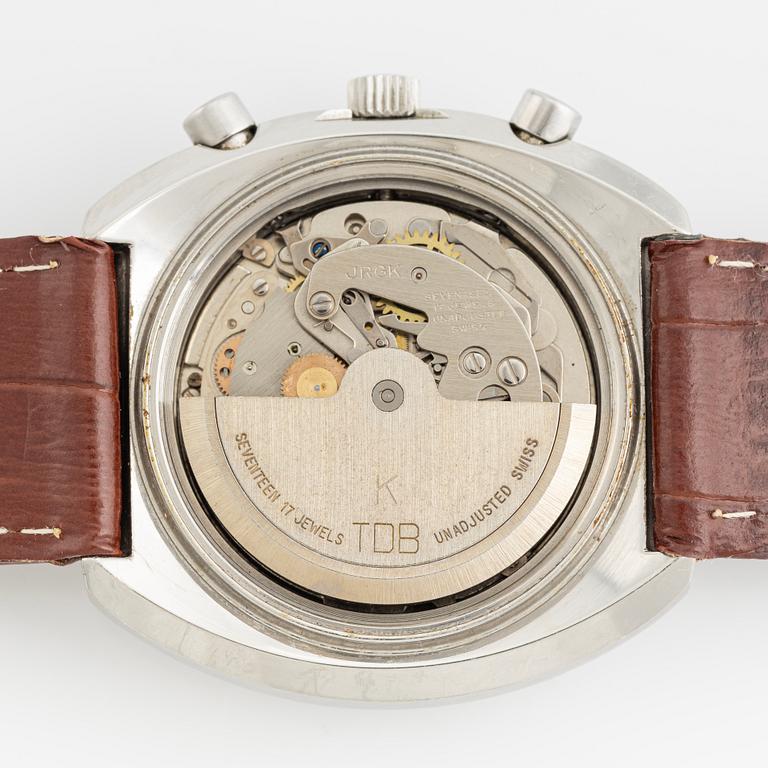 Brac, armbandsur, "TDBK 1369", kronograf, 37,5 mm.
