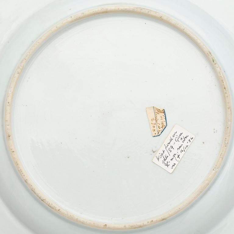 FAT, porslin, Kina, Qing dynastin, Qianlong 1736-1795.