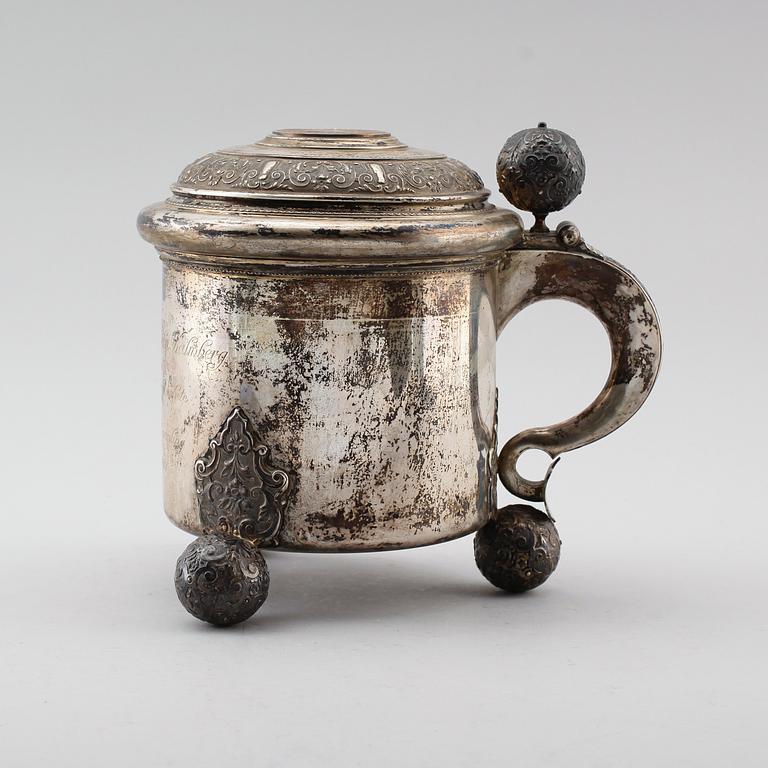 STOP, silver, GAB, Stockholm 1905. Vikt ca 977 g.