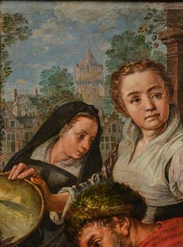 Joachim Beuckelaer, A fish market outside the city gate of Antwerp.