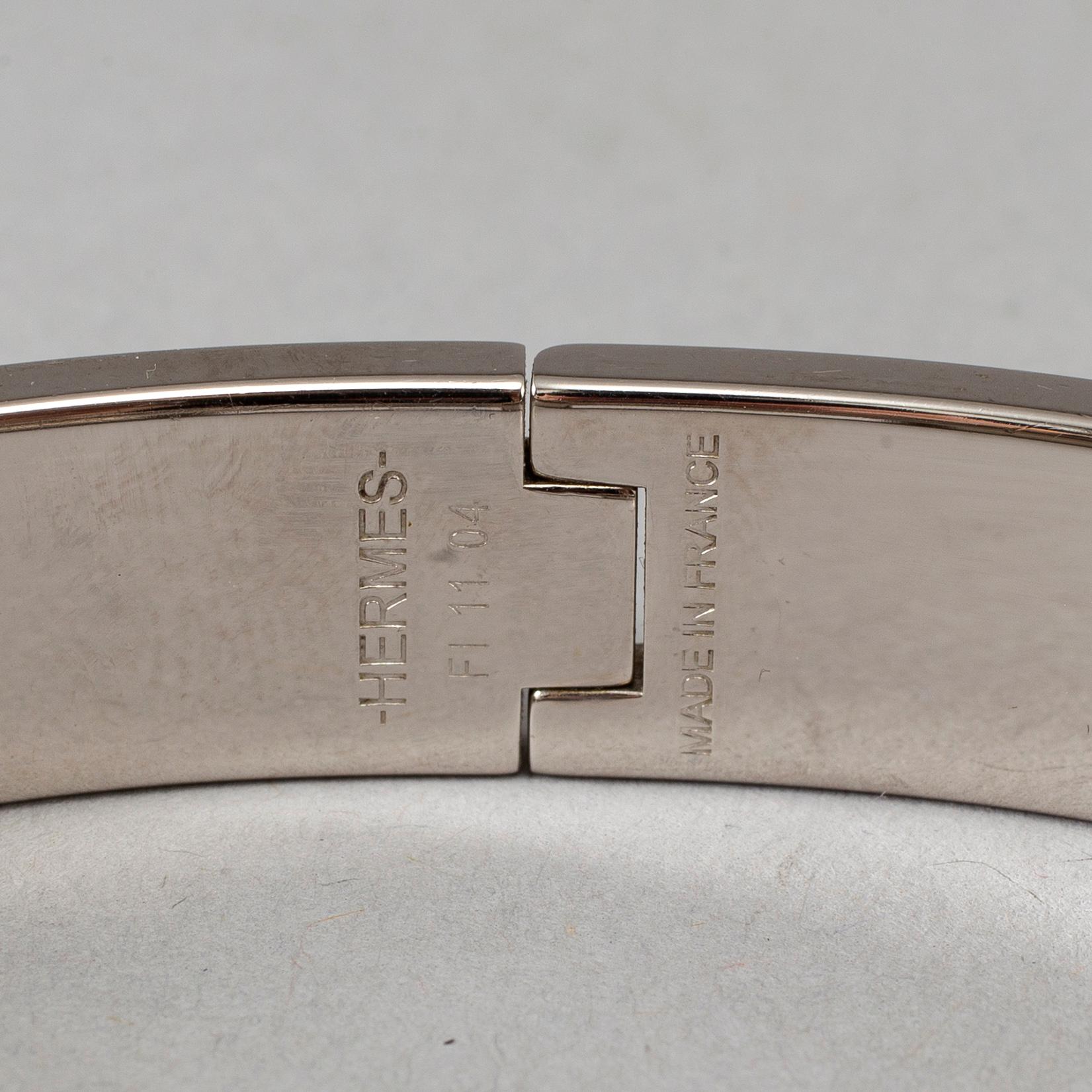 HERMÈS, armband, "Clic H".
