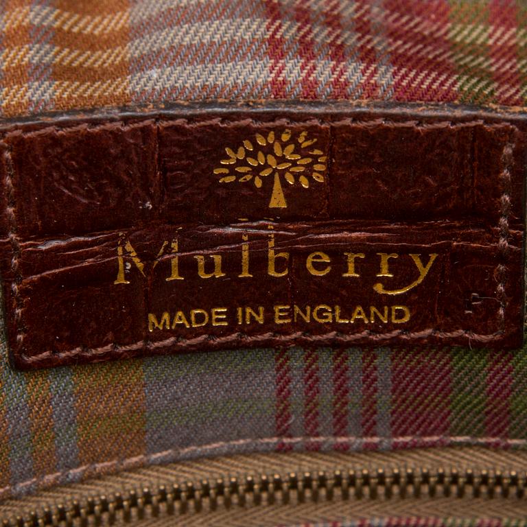 VÄSKA och BÄLTEN, 2 st, Mulberry.