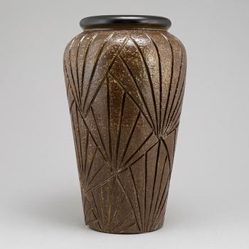 INGRID ATTERBERG, a earthenware floor vase, Upsala-Ekeby.