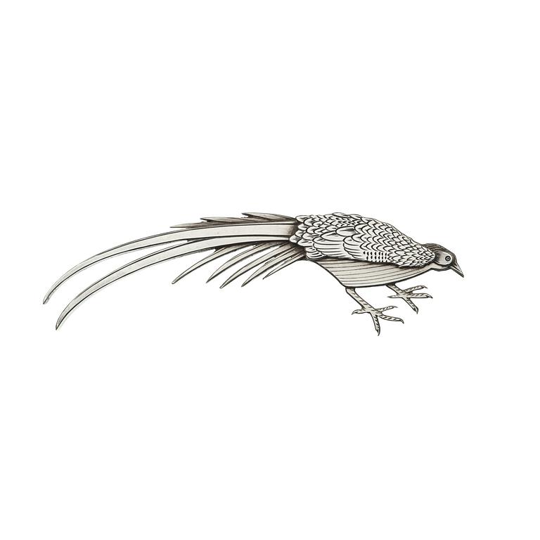 BROSCH, sterling silver, Wiwen Nilsson, Lund, 1953.