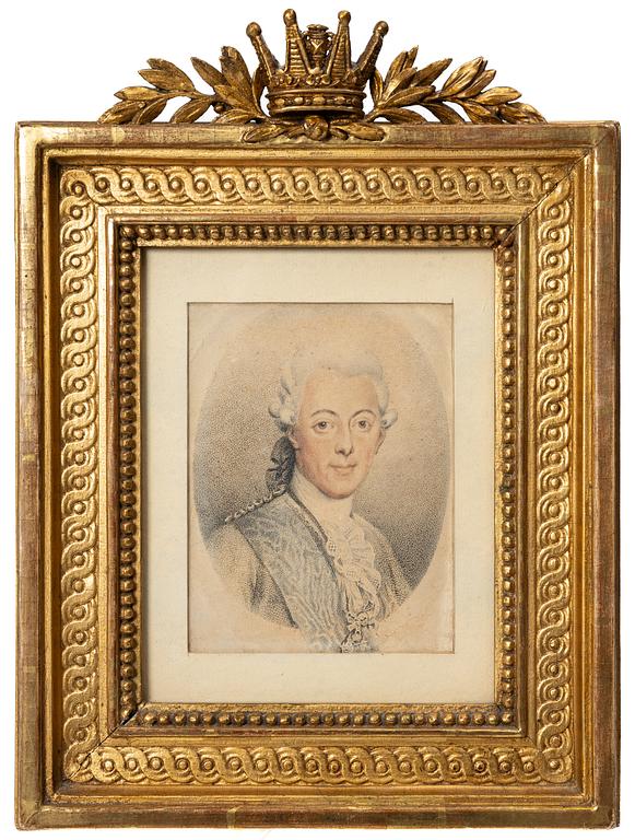 Elias Martin, 'Gustaf III'.