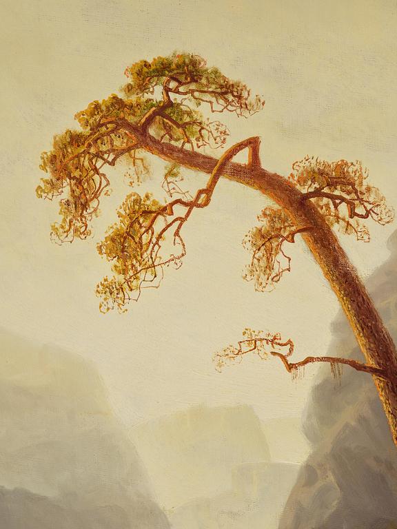 Marcus Larsson, ”Norskt landskap” (Norwegian landscape).
