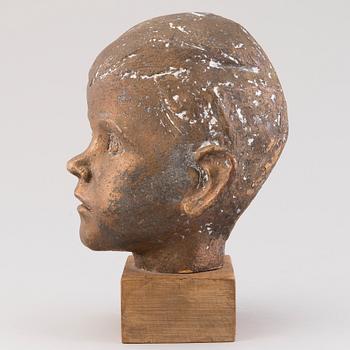 HEIKKI HÄIVÄOJA, pronssia, signeerattu ja päivätty 1958, numeroitu 1/2.