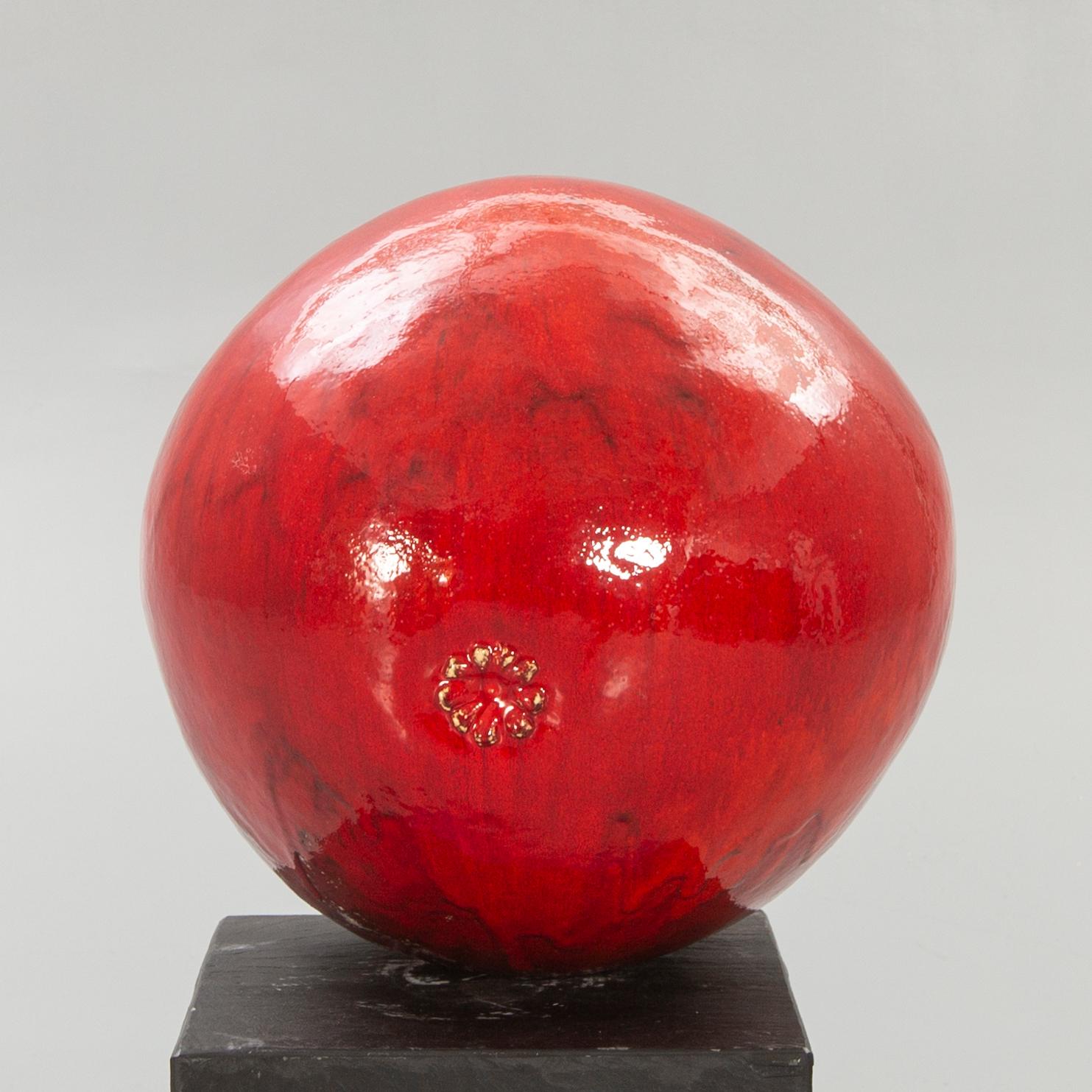 Alf Ekberg, a signed stonewear sculpture.