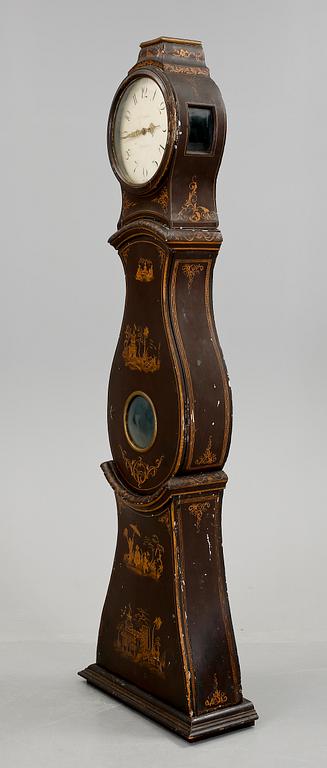 GOLVUR, rokoko, 1700-tal. Urverket av C.F Aspelin, Stockholm (Carl Fredrik Aspelin, 1815-1866).