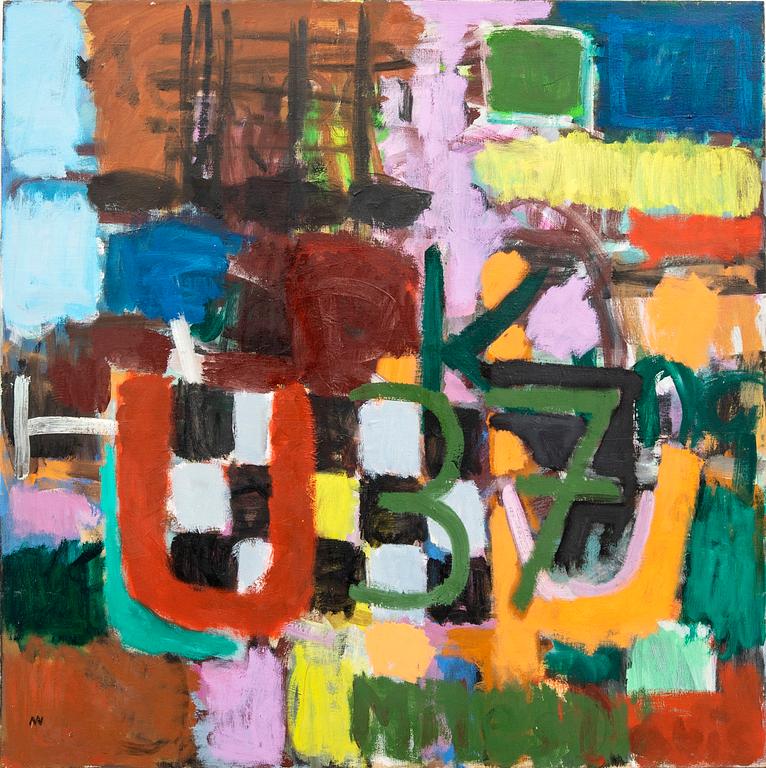 Magnus Wijkström, oil on canvas, signed.