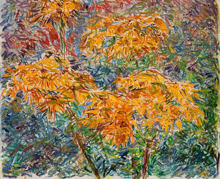 Simone de Dardel, Blommor.