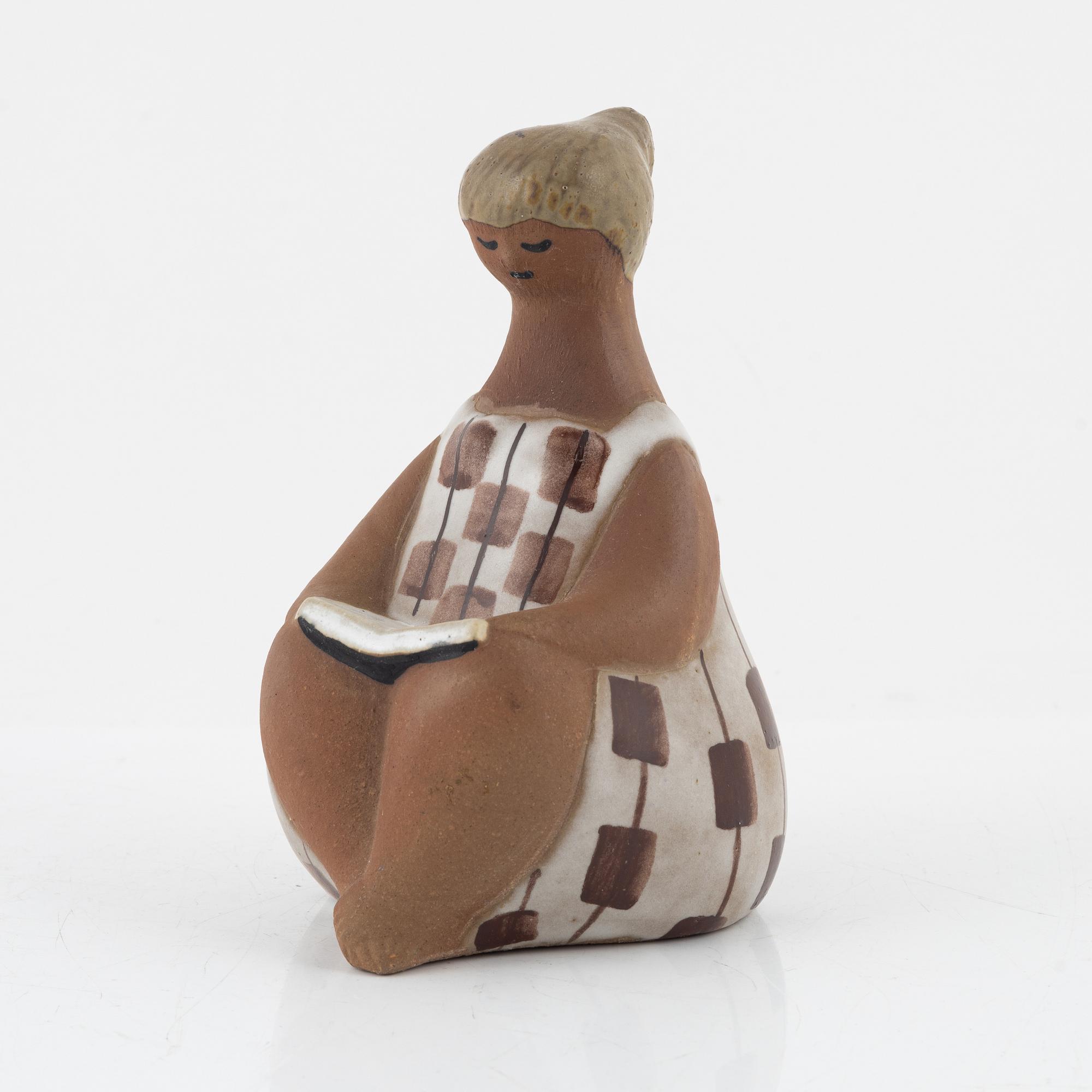 Lisa Larson, figurin, "Charlotta", Gustavsberg.