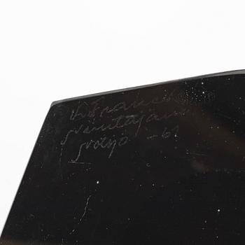 Kaj Franck, veistos, malli KF 246, signeerattu K. Franck Nuutajärvi Notsjö -61.