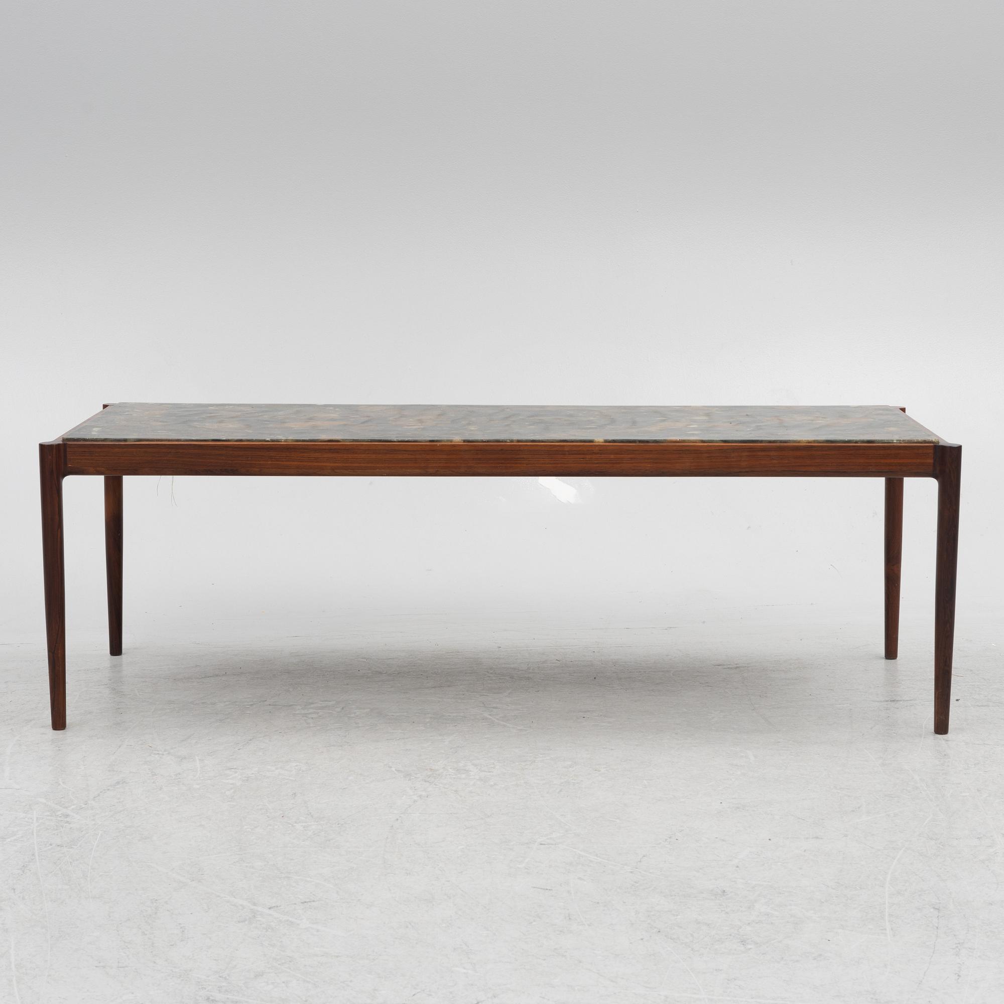 Ib Kofod Larsen, soffbord, modell 163, Seffle Möbelfabrik, 1960-tal.