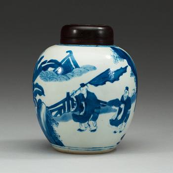 KRUKA, porslin. Qing dynastin, Kangxi (1662-1722).