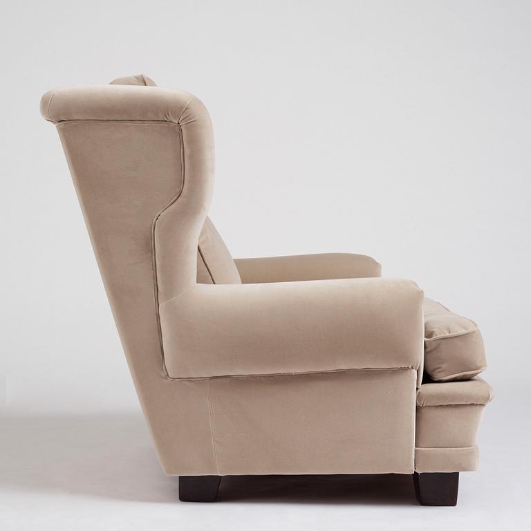 Åke Wennberg, a monumental armchair, STC (The Swedish Associations for Upholsterers), Stockholm 1960's.