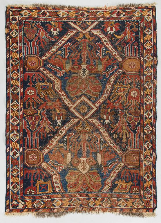 Matta, Afshar, 1800-tal, ca 153 x 114 cm.