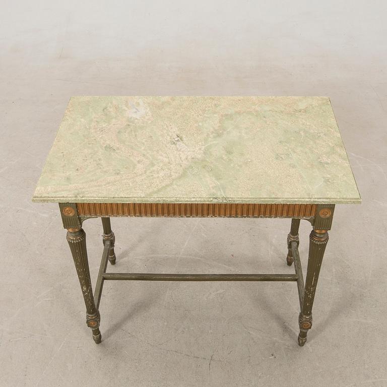 Salon group 3 pcs Gustavian style first half of the 20th century.