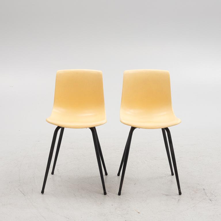 Arthur Lindqvist, a pair of chairs, prototypes, Grythyttans Stålmöbler.