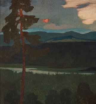 Helmer Osslund, "På väg till Kullsätern".